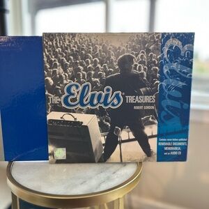 The Elvis Treasures by Robert Gordon | Hardcover w/ Removable Memorabilia & CD